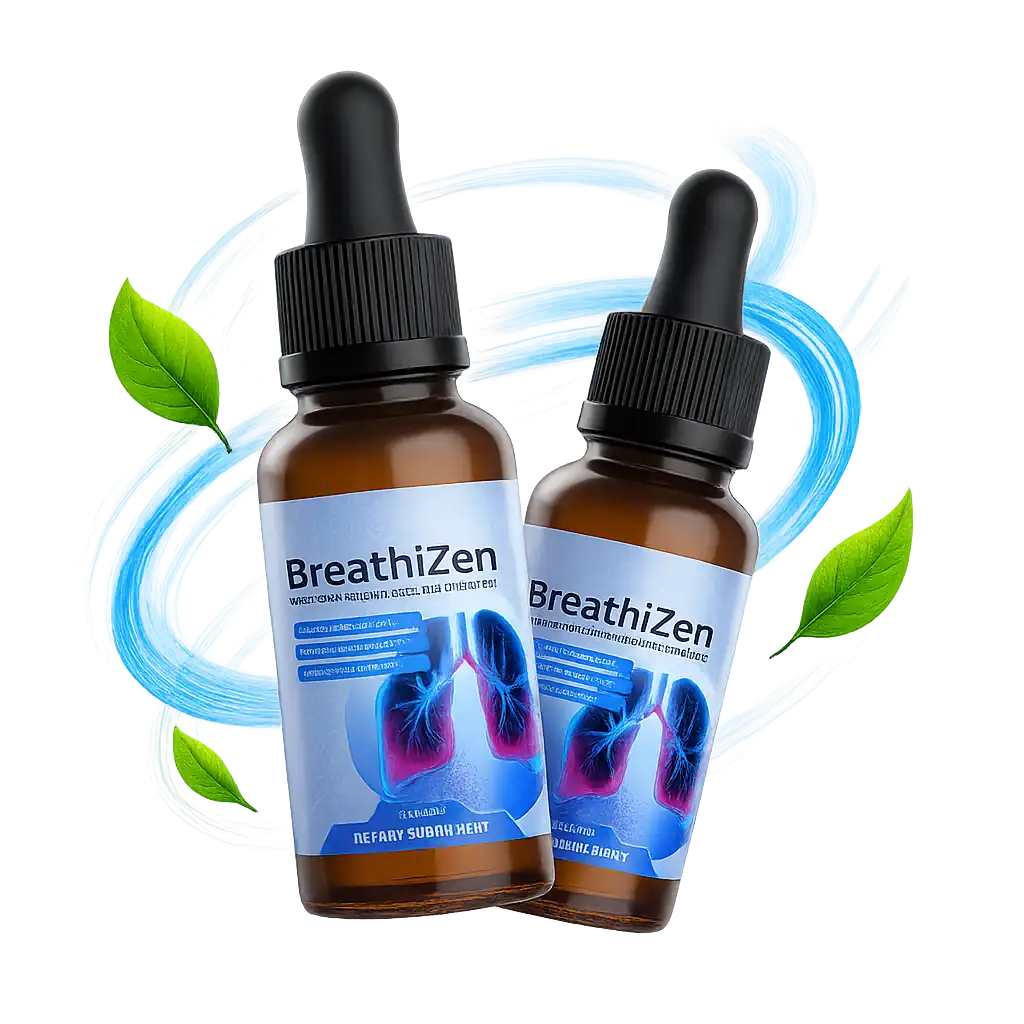 BreathiZen breathing support spray, two bottles